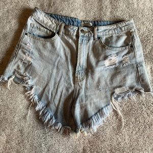 Forever 21 denim shorts.